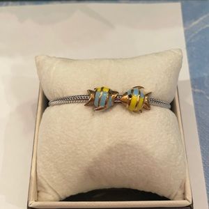 New sterling silver kids emoji bracelet